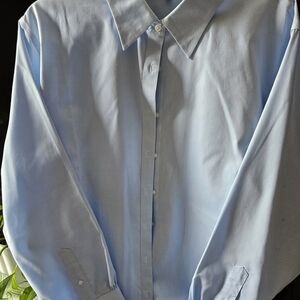 Jones New York Sky Blue Dress Shirt